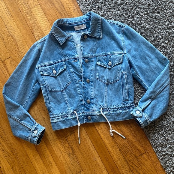 CLOSED Women's Chenoa Mid Blue Jean Jacket Size XS - Picture 3 of 16